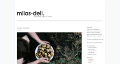 Desktop Screenshot of milas-deli.com